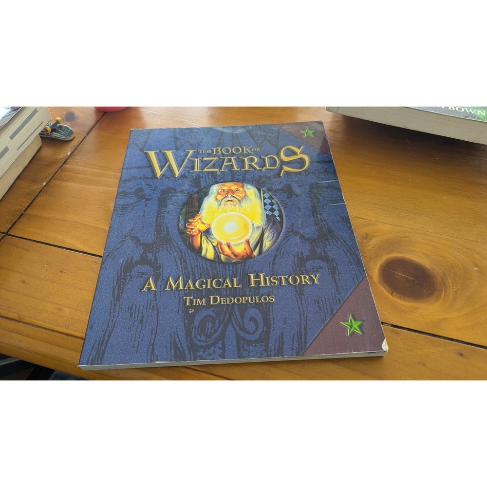 The Book of Wizards A Magical History‎ Tim Dedopulos Fantasy Magic Lore 2003 PB